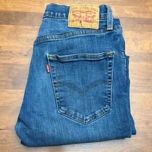 Levi's Dark Blue Denim Jeans